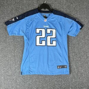 Tennessee Titans Derrick Henry 22 On Field Home‎ Jersey Youth XL 18/20